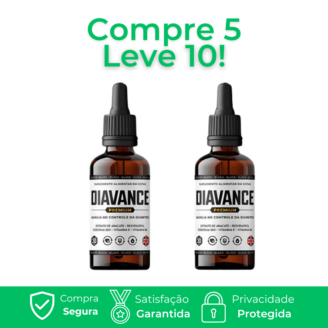 Diavance - Apoio Natural para Auxiliar no Controle da Glicose